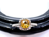 Yellow Citrine Dress Ring | Preloved | Chele Clarkin Jewellery