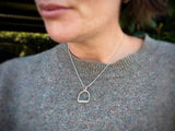 FINE Stirrup Pendant + Chain Set from Chele Clarkin Jewellery
