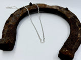 Horseshoe and Belcher Chain Necklace Chele Clarkin Jewellery