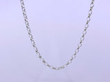 Large Oval Belcher Chain | Sterling Silver from Chele Clarkin Jewellery