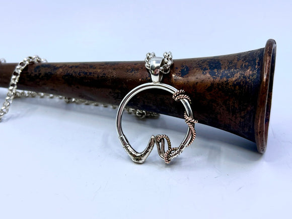 Round Hunt Whip Pendant | Preloved | Chele Clarkin Jewellery