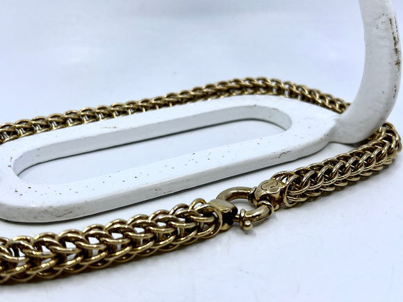 9ct Yellow Gold Byzantine Chain | Necklace| Preloved from Chele Clarkin Jewellery