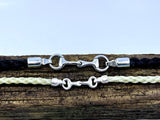 Horsehair Snaffle Bracelet | 5mm Round | Chele Clarkin Jewellery 