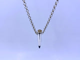 'Bite The Bullet' Pendant from Chele Clarkin Jewellery