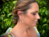 Handmade Hoop Earrings | Sterling Silver | Chele Clarkin Jewellery