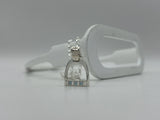 MEDIUM Stirrup Pendant | with Gemstones