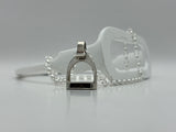 Stirrup Pendant | Horsehair