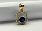 Tanzanite and Diamond Pendant