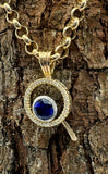 Tanzanite and Diamond Pendant