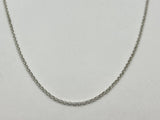 SUPER MINI Stirrup Pendant and Chain Set