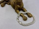 Double Curb Chain Bracelet | Medium 8mm from Chele Clarkin Jewellery