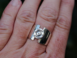 12 Gauge Wide Band Ring from Chele Clarkin Jewellery