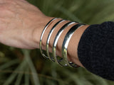 Plain Half Round Bangle | 3.5mm Youth/Adult