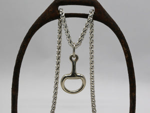 Half Snaffle Bit Pendant | Super Jumbo 43mm