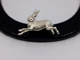 Running Hare Stockpin from Chele Clarkin Jewellery