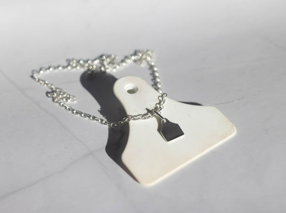 Personalized Cow Tag Necklace – Pintody