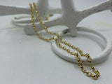 Medium Oval Belcher Chain | Gold from Chele Clarkin Jewellery