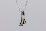 Double Horseshoe Nail + Chain Set from Chele Clarkin Jewellery