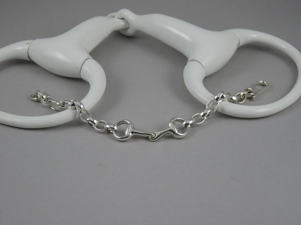 Small Snaffle Bit Belcher Bracelet Chele Clarkin Jewellery