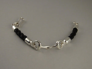 Horsehair Snaffle Bracelet from Chele Clarkin Jewellery