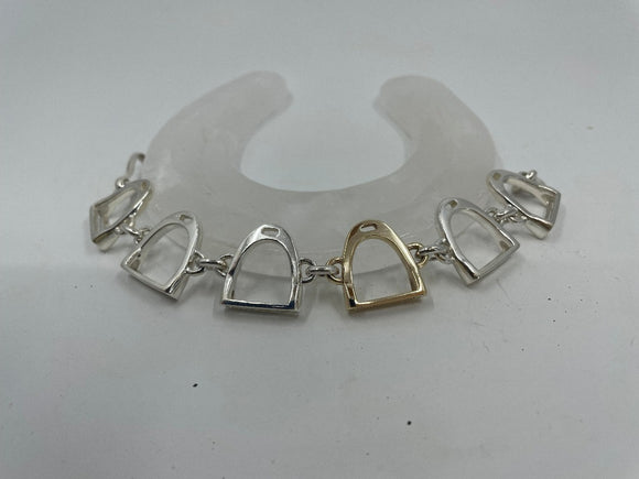 Stirrup Bracelet | Large 21mm from Chele Clarkin Jewellery