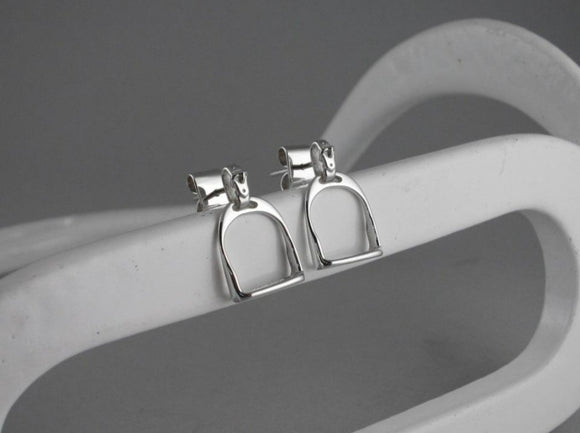 Stirrup Stud Earrings from Chele Clarkin Jewellery
