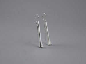 Horseshoe Nail Drop Earrings by Chele Clarkin Jewellery