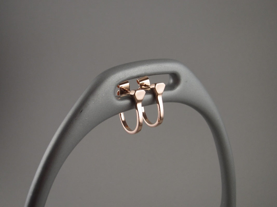 Horseshoe nail earrings hotsell