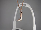 Riding Boot Pendant from Chele Clarkin Jewellery