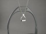 Small Stirrup Pendant from Chele Clarkin Jewellery