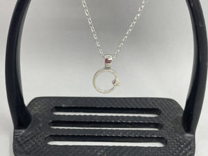 Oval Nail Pendant from Chele Clarkin Jewellery