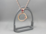 Oval Nail Pendant from Chele Clarkin Jewellery