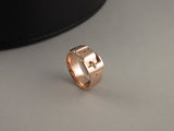 Medium Buckle Ring from Chele Clarkin Jewellery
