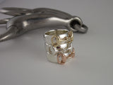 Half Round Band Ring with Snaffle Detail from Chele Clarkin Jewellery