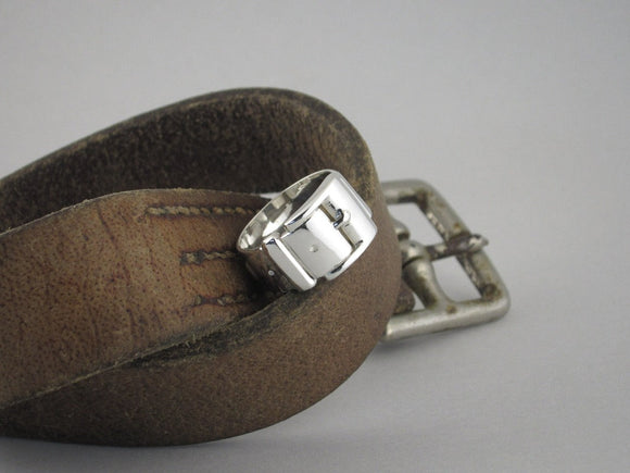 Large Buckle Ring from Chele Clarkin Jewellery
