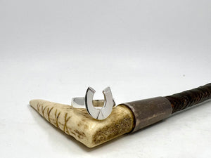Horseshoe Ring | Medium 12.4mm from Chele Clarkin Jewellery