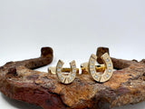 Horseshoe Ring with Diamonds | Medium 12.4mm from Chele Clarkin Jewellery
