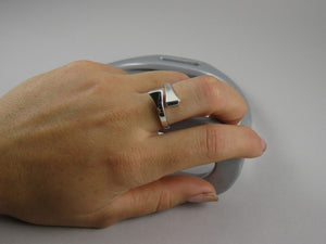 Double Horseshoe Nail Ring from Chele Clarkin Jewellery