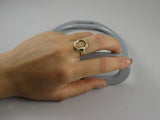 Half Snaffle Bit Ring | Medium from Chele Clarkin Jewellery