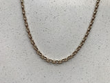 Small Oval Belcher Chain | Gold from Chele Clarkin Jewellery