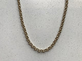Medium Round Belcher Chain | Gold from Chele Clarkin Jewellery