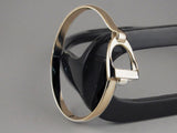 The Original Hinged Stirrup Bangle | Medium 24mm | Chele Clarkin Jewellery