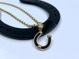Horsehair Shoe Pendant from Chele Clarkin Jewellery
