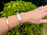 Horsehair Bracelet with Name Plate from Chyele Clarkin Jewellery