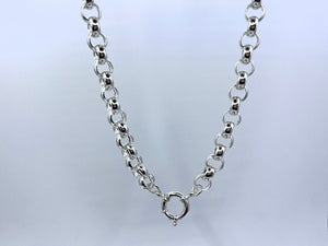 Jumbo Round Belcher Chain | Sterling Silver from Chele Clarkin Jewellery