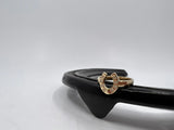 Horseshoe Ring with Diamonds | Small 11mm from Chele Clarkin Jewellery
