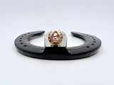 Horseshoe Ring with Morganite and Diamonds from Chele Clarkin Jewellery