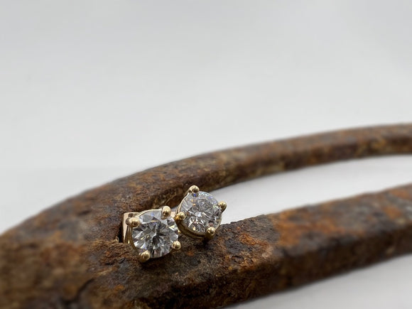 Diamond Stud Earrings | 0.5ct | Claw Set from Chele Clarkin Jewellery