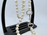 Freshwater Pearls with Large Snaffle Detail from Chele Clarkin Jewellery