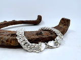 Double Curb Chain Bracelet | Large 10mm from Chele Clarkin Jewellery